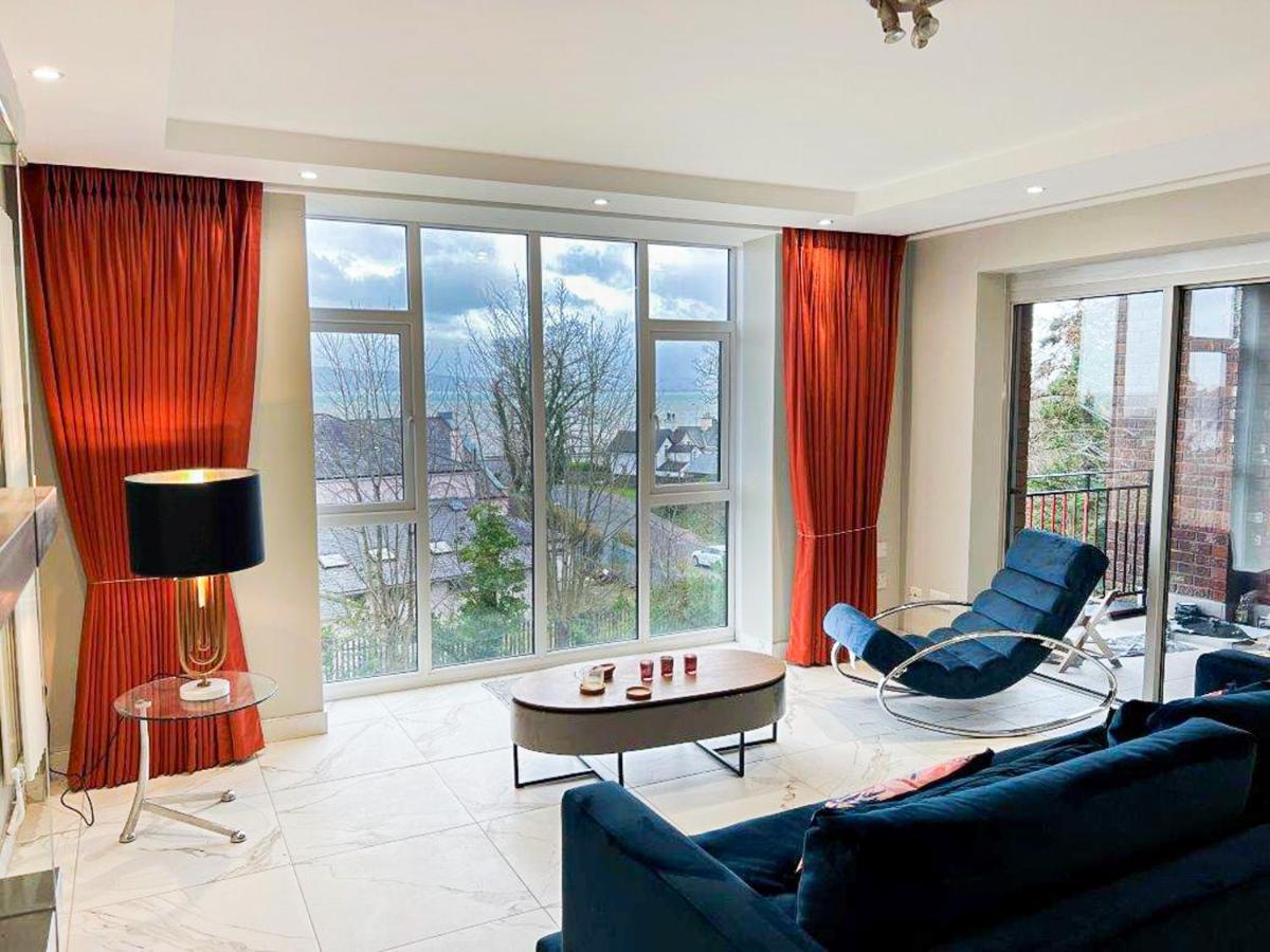 Modern Luxurious Apartment W/ Patio Balcony & View Jordanstown Eksteriør bilde