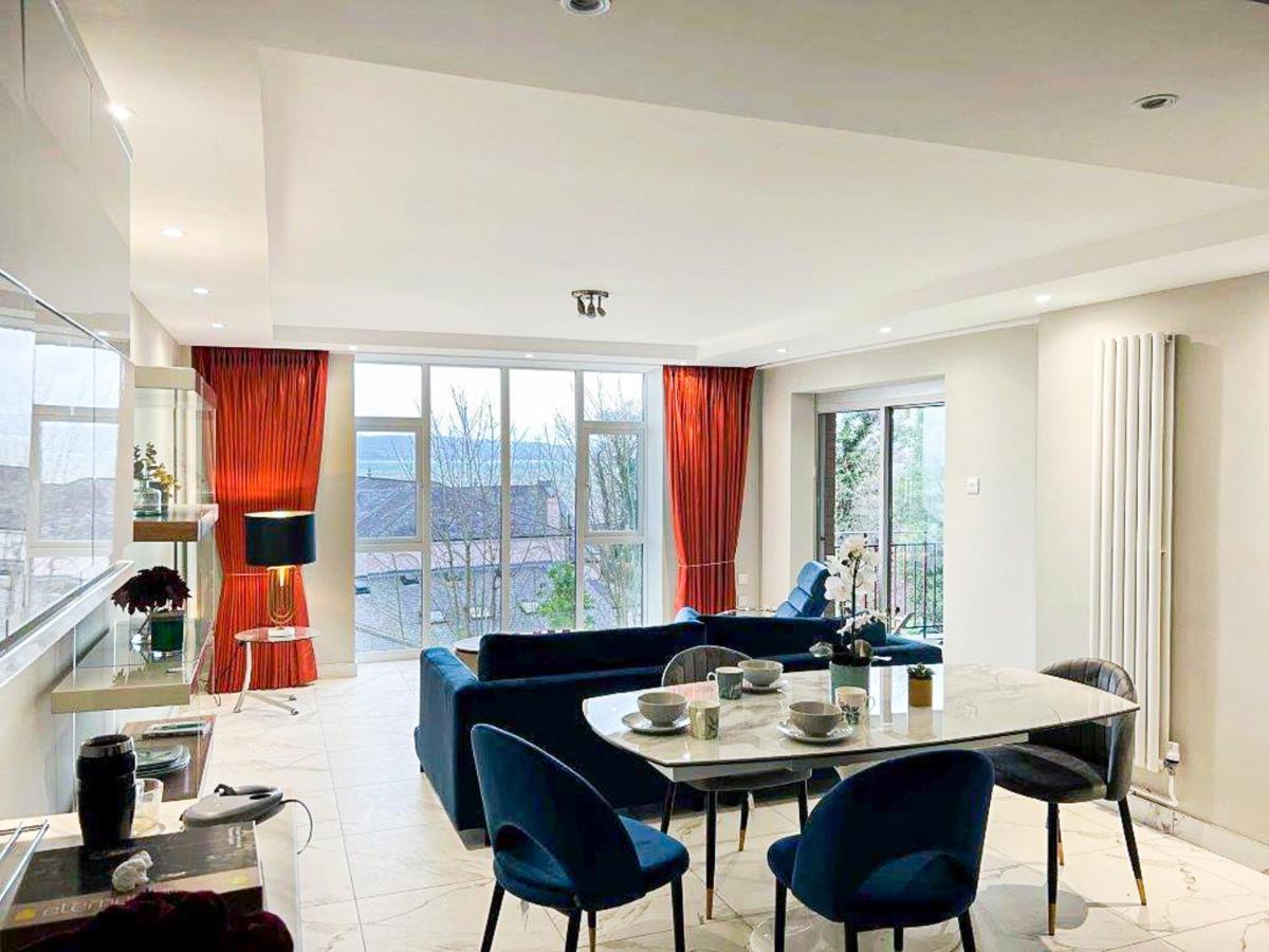 Modern Luxurious Apartment W/ Patio Balcony & View Jordanstown Eksteriør bilde