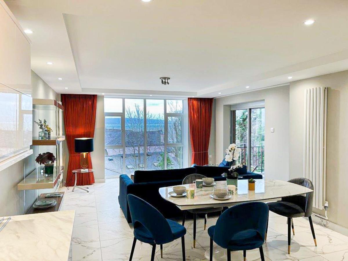 Modern Luxurious Apartment W/ Patio Balcony & View Jordanstown Eksteriør bilde
